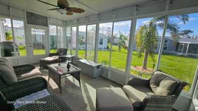 ABSOLUTELY STUNNING! This 2023 Palm Harbor Ventura Model home is on The Riverside Golf Club in Florida - for sale on GolfHomes.com, golf home, golf lot