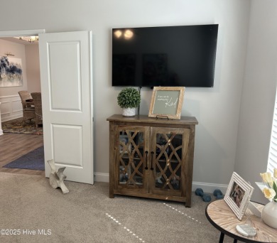This home was built in 2024; it's practically brand new! The on Harbour Point Golf Club in North Carolina - for sale on GolfHomes.com, golf home, golf lot
