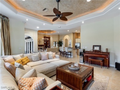 Custom built home in 2004 offers open floor plan with 3,400 SF on Gulf Harbour Yacht and Country Club in Florida - for sale on GolfHomes.com, golf home, golf lot