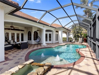 Custom built home in 2004 offers open floor plan with 3,400 SF on Gulf Harbour Yacht and Country Club in Florida - for sale on GolfHomes.com, golf home, golf lot