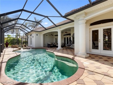 Custom built home in 2004 offers open floor plan with 3,400 SF on Gulf Harbour Yacht and Country Club in Florida - for sale on GolfHomes.com, golf home, golf lot