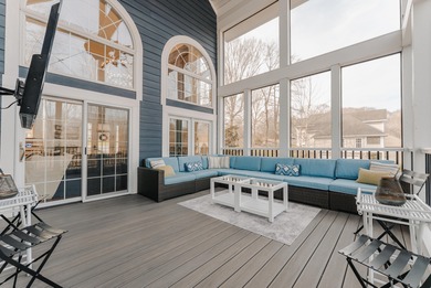 Discover the epitome of lakeside sophistication at this on Links At Lily Creek Resort in Kentucky - for sale on GolfHomes.com, golf home, golf lot