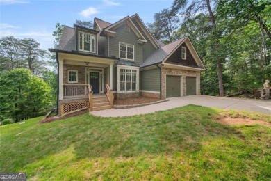 Stunning 5BR/4BA Craftsman Style home in Lake Arrowhead on The Highlands Course at Lake Arrowhead in Georgia - for sale on GolfHomes.com, golf home, golf lot