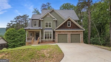 Stunning 5BR/4BA Craftsman Style home in Lake Arrowhead on The Highlands Course at Lake Arrowhead in Georgia - for sale on GolfHomes.com, golf home, golf lot