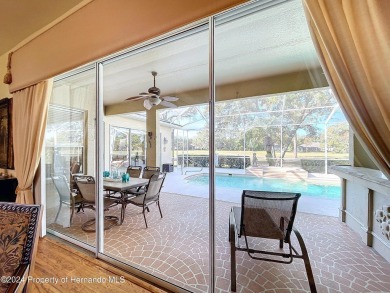 Beautifully situated 3+/3/3 pool home in upscale Silverthorn on Silverthorn Country Club in Florida - for sale on GolfHomes.com, golf home, golf lot