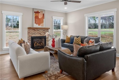 What an opportunity - beautiful new construction set in the on Deep Springs Country Club, Inc. in North Carolina - for sale on GolfHomes.com, golf home, golf lot