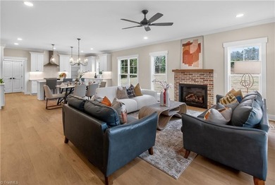 What an opportunity - beautiful new construction set in the on Deep Springs Country Club, Inc. in North Carolina - for sale on GolfHomes.com, golf home, golf lot