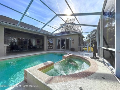 Beautifully situated 3+/3/3 pool home in upscale Silverthorn on Silverthorn Country Club in Florida - for sale on GolfHomes.com, golf home, golf lot