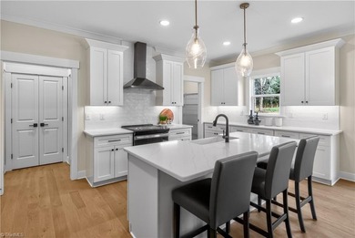 What an opportunity - beautiful new construction set in the on Deep Springs Country Club, Inc. in North Carolina - for sale on GolfHomes.com, golf home, golf lot