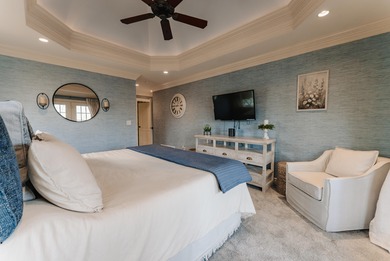 Discover the epitome of lakeside sophistication at this on Links At Lily Creek Resort in Kentucky - for sale on GolfHomes.com, golf home, golf lot