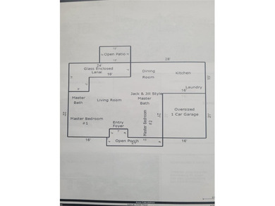 Well-designed floor plan featuring two primary bedrooms, each on Stonecrest Golf and Club Club in Florida - for sale on GolfHomes.com, golf home, golf lot
