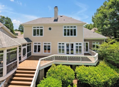 Breathtaking LAKE VIEWS in the prestigious Governors Club on Governors Club in North Carolina - for sale on GolfHomes.com, golf home, golf lot