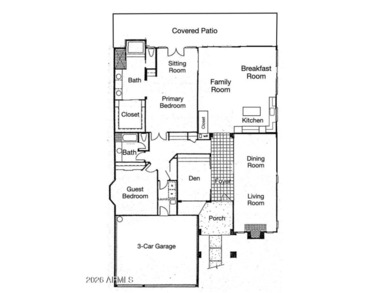 Extended Posada Model in the GATED Adult Community of Palo Verde on Palo Verde Golf and Country Club in Arizona - for sale on GolfHomes.com, golf home, golf lot