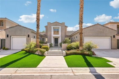 Luxurious Single-Story Home with Pool & Spa in Red Rock Country on Red Rock Country Club in Nevada - for sale on GolfHomes.com, golf home, golf lot