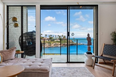 Tropical Modern Oceanfront Villa with one of the greatest sunset on Kapalua Golf Club - Bay Course in Hawaii - for sale on GolfHomes.com, golf home, golf lot