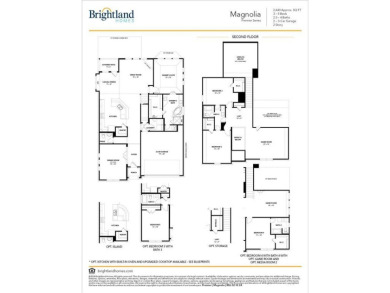 This spacious Brightland Homes Magnolia floor plan gives 2,917 on Lake Arlington Golf Course in Texas - for sale on GolfHomes.com, golf home, golf lot