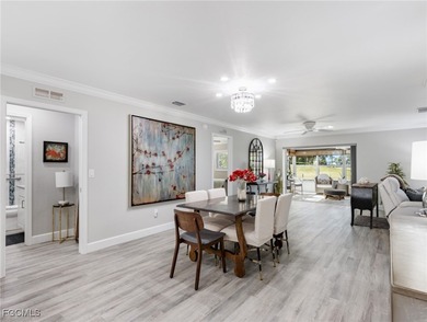 Enjoy golf course views from your spacious lanai! This inviting on Myerlee Country Club in Florida - for sale on GolfHomes.com, golf home, golf lot