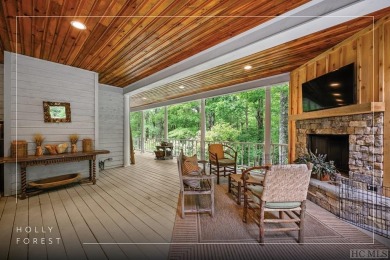 Discover the idyllic mountain charm of this four-bedroom on Sapphire National Golf Club in North Carolina - for sale on GolfHomes.com, golf home, golf lot