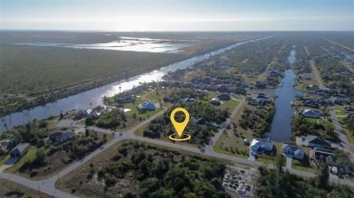 This cleared lot in South Gulf Cove is surrounded by beautiful on Rotonda Golf and Country Club - Long Marsh  in Florida - for sale on GolfHomes.com, golf home, golf lot