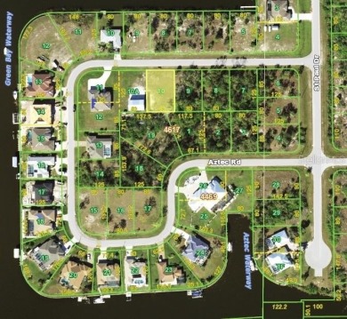 This cleared lot in South Gulf Cove is surrounded by beautiful on Rotonda Golf and Country Club - Long Marsh  in Florida - for sale on GolfHomes.com, golf home, golf lot