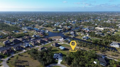 This cleared lot in South Gulf Cove is surrounded by beautiful on Rotonda Golf and Country Club - Long Marsh  in Florida - for sale on GolfHomes.com, golf home, golf lot
