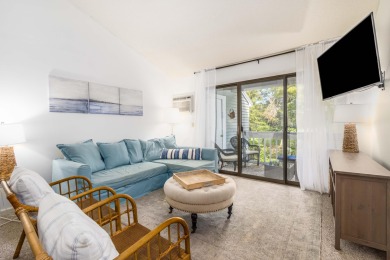 Nestled in Eaton Village, this second-floor 2-bed, 2-bath condo on Ocean Edge Resort and Golf Club in Massachusetts - for sale on GolfHomes.com, golf home, golf lot