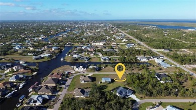 This cleared lot in South Gulf Cove is surrounded by beautiful on Rotonda Golf and Country Club - Long Marsh  in Florida - for sale on GolfHomes.com, golf home, golf lot