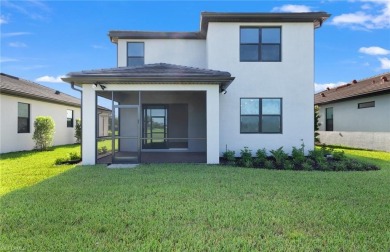 New construction home available now! This two-story Trailside on Valencia Golf and Country Club in Florida - for sale on GolfHomes.com, golf home, golf lot