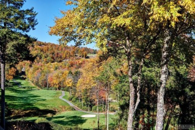 Nestled in the Turning Leaf condominium complex, this mountain on Old Edwards Club in North Carolina - for sale on GolfHomes.com, golf home, golf lot