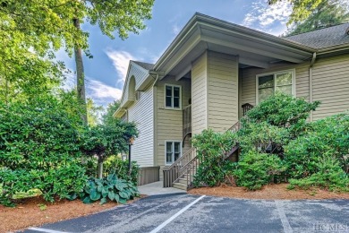 Nestled in the Turning Leaf condominium complex, this mountain on Old Edwards Club in North Carolina - for sale on GolfHomes.com, golf home, golf lot