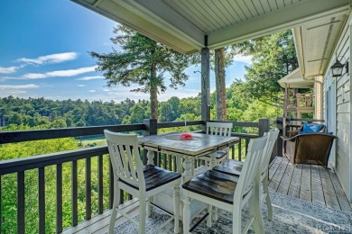 Nestled in the Turning Leaf condominium complex, this mountain on Old Edwards Club in North Carolina - for sale on GolfHomes.com, golf home, golf lot