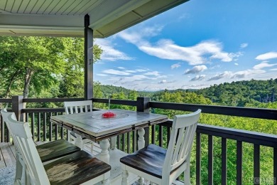 Nestled in the Turning Leaf condominium complex, this mountain on Old Edwards Club in North Carolina - for sale on GolfHomes.com, golf home, golf lot