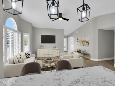 This newly renovated Sun Lakes home in gated IronWood/IronOaks on Oakwood Golf Club  in Arizona - for sale on GolfHomes.com, golf home, golf lot
