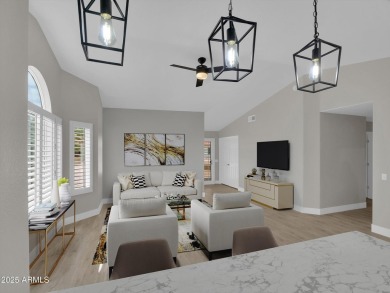 This newly renovated Sun Lakes home in gated IronWood/IronOaks on Oakwood Golf Club  in Arizona - for sale on GolfHomes.com, golf home, golf lot