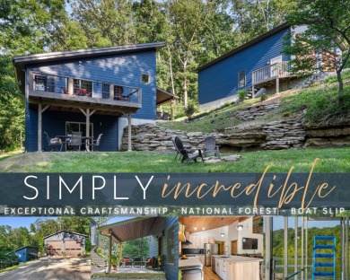 Mid-Century Rustic Modern Masterpiece | 6.44 Acres | Kimberling on Kimberling City Golf Club in Missouri - for sale on GolfHomes.com, golf home, golf lot