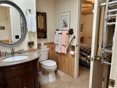 This beautifully maintained cabin features a spacious open floor on Lake Almanor Country Club in California - for sale on GolfHomes.com, golf home, golf lot