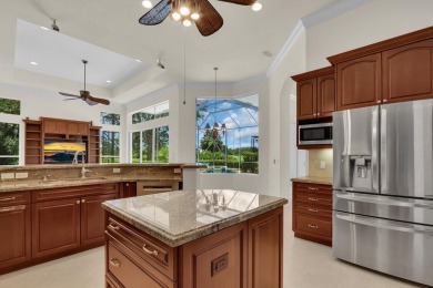 STUNNING POOL HOME WITH SWEEPING GOLF COURSE VIEW IN PGA on PGA Golf Club in PGA Village in Florida - for sale on GolfHomes.com, golf home, golf lot