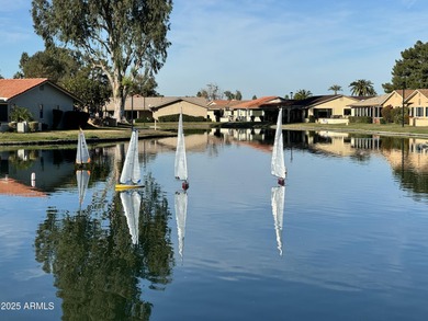 2/16 PRICE IMPROVMENT! Updated TURNKEY WATERFRONT home in on Leisure World Country Club in Arizona - for sale on GolfHomes.com, golf home, golf lot