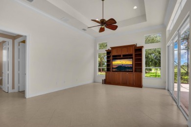 STUNNING POOL HOME WITH SWEEPING GOLF COURSE VIEW IN PGA on PGA Golf Club in PGA Village in Florida - for sale on GolfHomes.com, golf home, golf lot