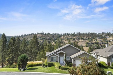 Discover peace, privacy, and panoramic beauty in this 3-bedroom on Hangman Valley Golf Course in Washington - for sale on GolfHomes.com, golf home, golf lot