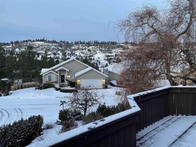 Discover peace, privacy, and panoramic beauty in this 3-bedroom on Hangman Valley Golf Course in Washington - for sale on GolfHomes.com, golf home, golf lot