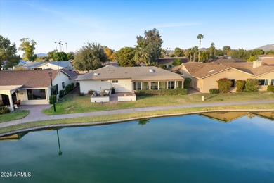 2/16 PRICE IMPROVMENT! Updated TURNKEY WATERFRONT home in on Leisure World Country Club in Arizona - for sale on GolfHomes.com, golf home, golf lot