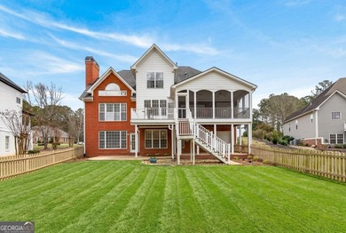 ARE you looking for a home able to accommodate TWO families? on Summergrove Golf Club in Georgia - for sale on GolfHomes.com, golf home, golf lot