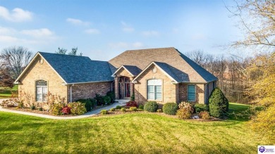 Elegance and luxury surround you within this custom-built home on Lincoln Trail Country Club in Kentucky - for sale on GolfHomes.com, golf home, golf lot