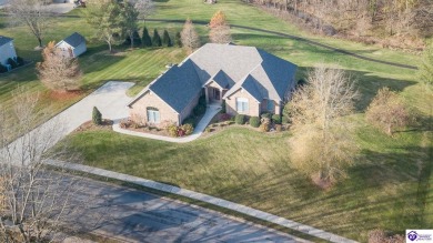 Elegance and luxury surround you within this custom-built home on Lincoln Trail Country Club in Kentucky - for sale on GolfHomes.com, golf home, golf lot