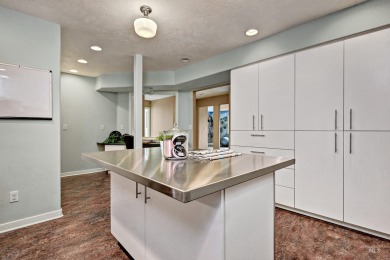 Architectural character defines this Highlands home, perched at on Crane Creek Country Club in Idaho - for sale on GolfHomes.com, golf home, golf lot