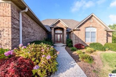 Elegance and luxury surround you within this custom-built home on Lincoln Trail Country Club in Kentucky - for sale on GolfHomes.com, golf home, golf lot