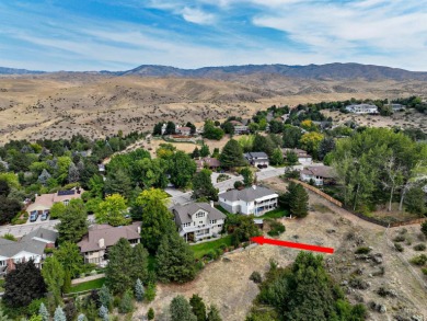 Architectural character defines this Highlands home, perched at on Crane Creek Country Club in Idaho - for sale on GolfHomes.com, golf home, golf lot