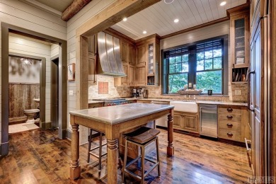 Explore the perfect blend of rustic charm and luxury in this on Mountaintop Golf and Lake Club in North Carolina - for sale on GolfHomes.com, golf home, golf lot