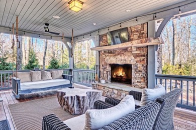 Explore the perfect blend of rustic charm and luxury in this on Mountaintop Golf and Lake Club in North Carolina - for sale on GolfHomes.com, golf home, golf lot